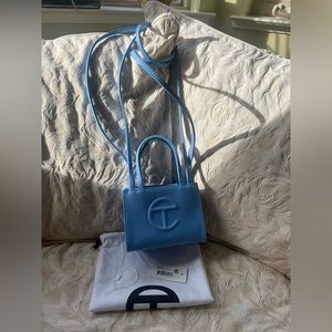 NWT Telfar Small Cerulean Shopping Bag